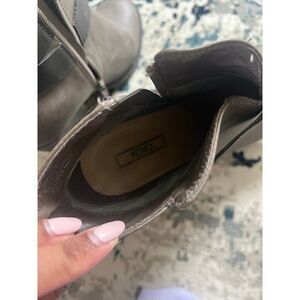 XOXO faux leather riding ankle boots size 7.5 M